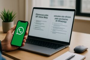 Diferenças entre API Oficial Meta e soluções não oficiais para automação de WhatsApp